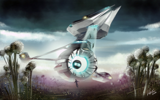 Illustration for article titled Spaceship Concept Art (Gallery 2)
